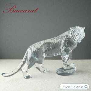 �o�J�� �N���X�^�� ���x �� �g�� �x���K���^�C�K�[ �� �N���A Baccarat Roaring Bengal Tiger Clear 2814562 �u�� �M�t�g �v���[���g ��