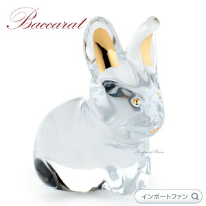 oJ NX^ x e  ~j}Y rbg S[h K NA Baccarat Minimals Rabbit, Clear and 20k Gold 2814806 u Mtg v[g