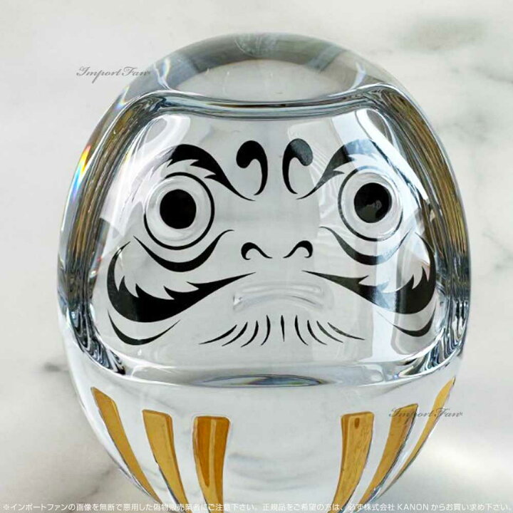 楽天市場】バカラ ダルマ 正月 縁起物 クリスタル クリア Baccarat 
