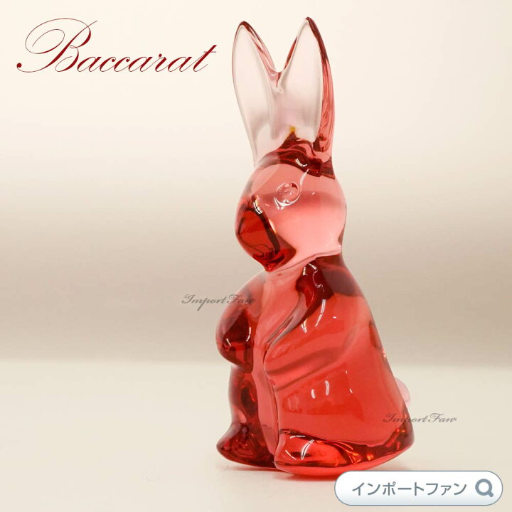 楽天市場】バカラ クリスタル 干支 兎 うさぎ 卯 レッド Baccarat  