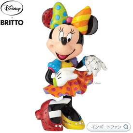 ブリット ミニー 90周年アニバーサリーモデル ミニーマウス 6001011 Disney by Romero Britto ギフト プレゼント □