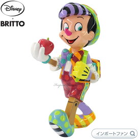 ブリット ピノキオ 生誕80 周年記念 6006081 Disney by Romero Britto ギフト プレゼント □