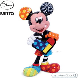 ブリット ミッキー ウィズ ハート ミニ ミッキーマウス 6006085 Disney by Romero Britto ギフト プレゼント □