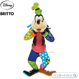 ブリット グーフィー スタンディング 6008526 Disney by Romero Britto ギフト プレゼント □