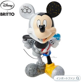 ブリット ディズニー100 ミッキー ポップ ミッキーマウス 6013200 Disney by Romero Britto ギフト プレゼント □