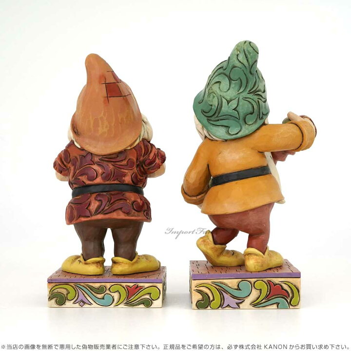 楽天市場 ジムショア ドックとバッシュフル 思いやりのこもったアコーディオン奏者と手拍子 二点セット 白雪姫 ディズニー Affable Accordionist Clap Along Doc And Bashful Figurine Set Jim Shore ギフト プレゼント Import Fan