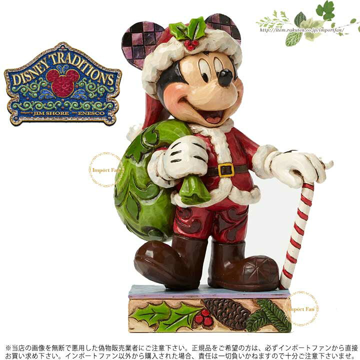 楽天市場】ジムショア サンタ ミッキーマウス クリスマス ディズニー 
