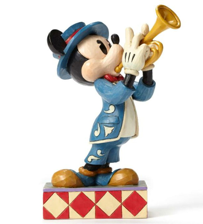 楽天市場 ジムショア ミッキーマウス ラッパ男子 ディズニー Bugle Boy Bugle Boy Mickey Figurine Jim Shore ギフト プレゼント ポイント最大43倍 お買い物マラソン セール Import Fan