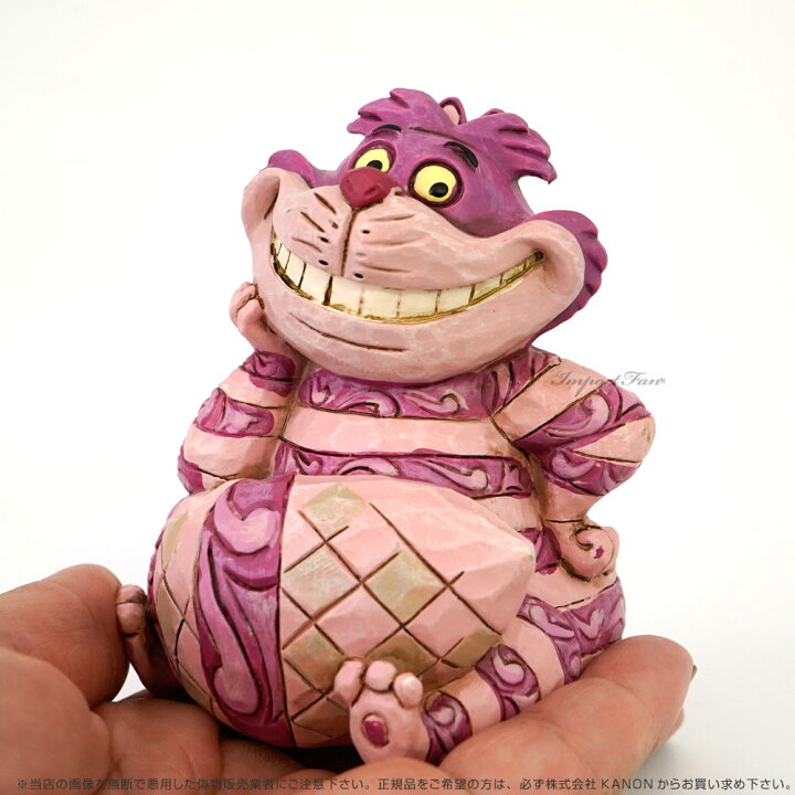 楽天市場 ジムショア 不思議の国のアリス チェシャ猫 ミニ チェシャ キャット ディスニー Mini Cheshire Cat Figurine Jim Shore 置物 ギフト プレゼント Import Fan