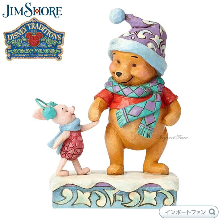 楽天市場 ジムショア くまのプーさん ピグレット 冬の散歩 ディズニー ギフト プレゼント Import Fan