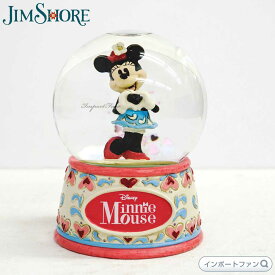 ジムショア 恋人のミニー スノードーム ディズニー 4059187 Sweetheart Minnie jim shore ギフト プレゼント 【ポイント最大47.5倍！お買い物マラソン セール】