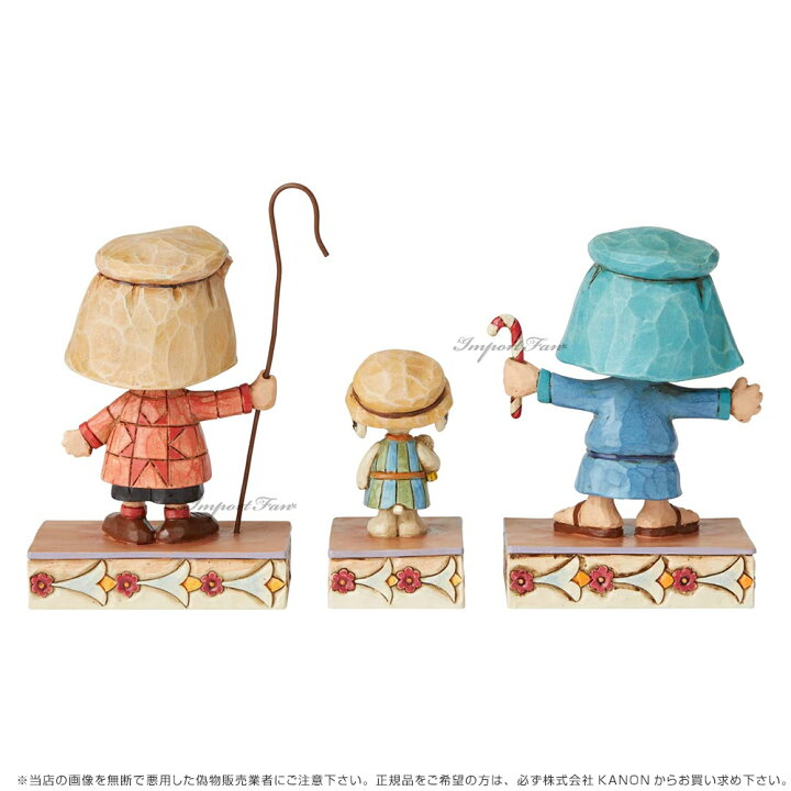 楽天市場 ジムショア スヌーピー マーシー ペパーミント パティ クリスマス ページェント セット ピーナッツ Christmas Pageant Set 3 Jimshore ギフト プレゼント Import Fan