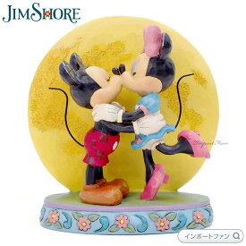 ジムショア ミッキー＆ミニー ムーンライト ディズニートラディション 置物 6006208 Jim Shore Disney Traditions ギフト プレゼント □