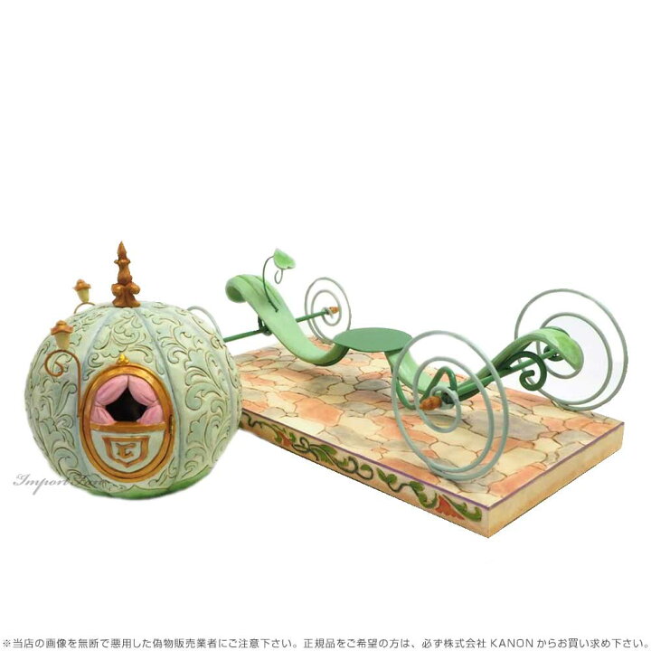 楽天市場 ジムショア シンデレラ カボチャの馬車 ライトアップ シンデレラ ディズニー Pumpkin Coach With Cinderella Jimshore ギフト プレゼント Import Fan