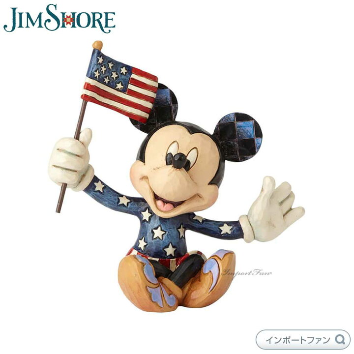楽天市場】ジムショア ミッキー アメリカンフラッグ ディズニー 