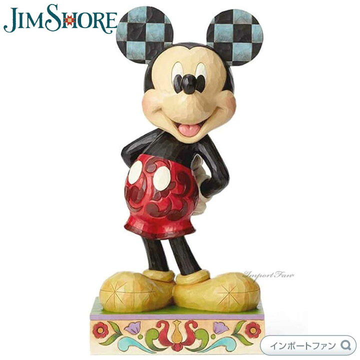 楽天市場】ジムショア ミッキー ビッグフィギュア ディズニー 