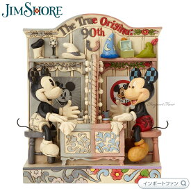 ジムショア ミッキー 90周年アニバーサリーモデル ディズニートラディション 置物 6001267 Jim Shore Disney Traditions ギフト プレゼント □