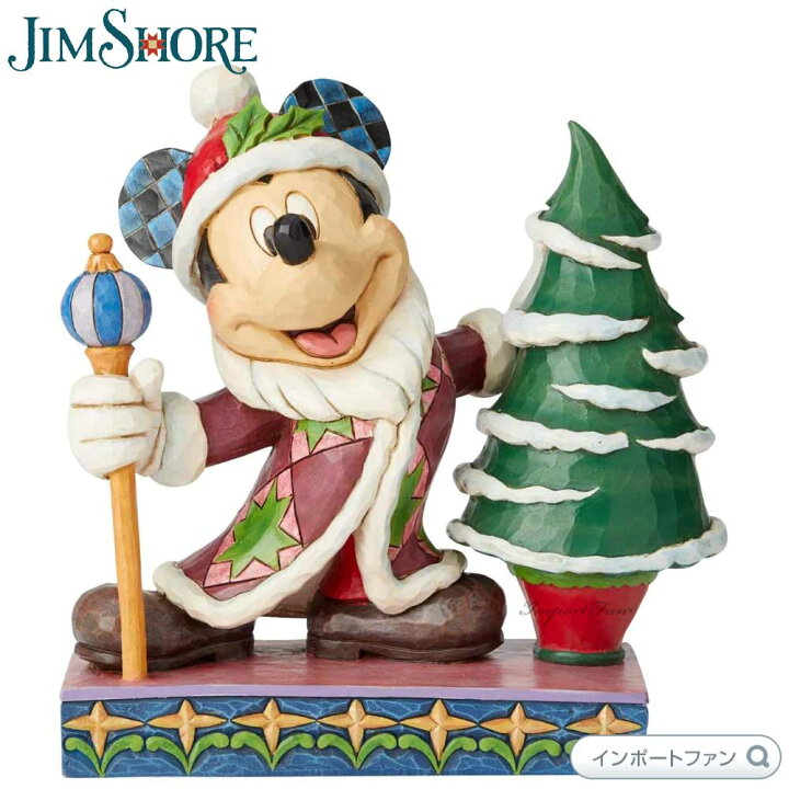 楽天市場】ジムショア ミッキー サンタクロース クリスマス ディズニー 