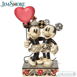 �W���V���A �~�b�L�[���L�j�[ �z�[���f�B���O �n�[�g �f�B�Y�j�[ 6010106 Mickey and Minnie Heart JimShore ��