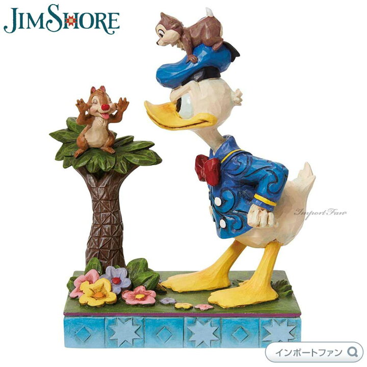 楽天市場】ジムショア ドナルド ＆ チップとデール ディズニー 