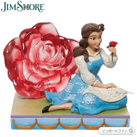 ジムショア 美女と野獣 ベル クリア ローズ ディズニートラディション 6011924 JIM SHORE Disney Traditions ギフト Jプレゼント □