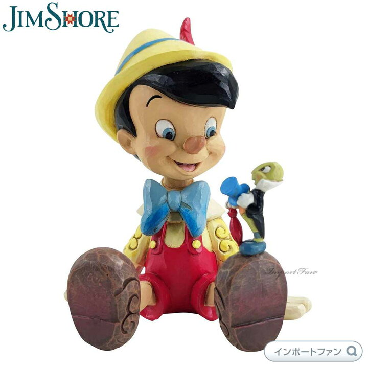 楽天市場】ジムショア ピノキオ & ジミニー・クリケット シッティング 