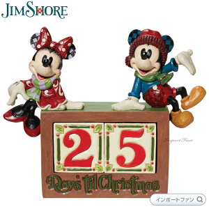 WVA ~bL[&~j[ JEg_EubN NX}X fBYj[ 6013057 Mickey & Minnie Countdown Bloc JimShore Mtg v[g 