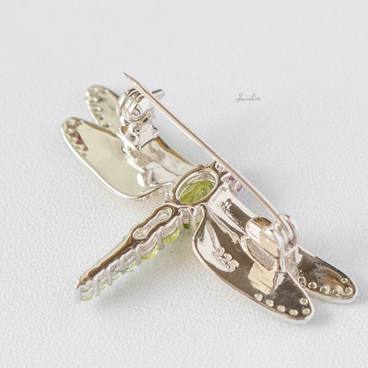 楽天市場】Jeweliss トンボ ブローチ フリーゲン Fliegen シルバー925  