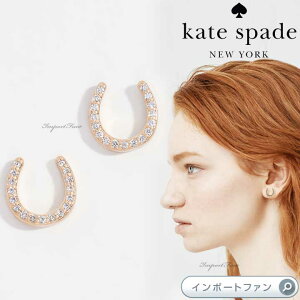 Kate Spade PCgXy[h Ch  pF z[XV[ X^bY sAX Wild Ones Pave Horseshoe Studs Mtg v[g y|Cgő47{IubNtCf[ Z[z