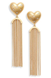 Kate Spade PCgXy[h }C vVX n[g tW sAXMy Precious Heart Fringe Earrings Mtg v[g 