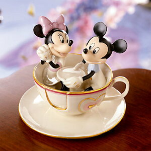 mbNX LENOX ~bL[tY Mickey's Teacup Twirl Sculpture ~bL[~j[̃eB[Jbv Vn R[q[Jbv 6229181 096942 