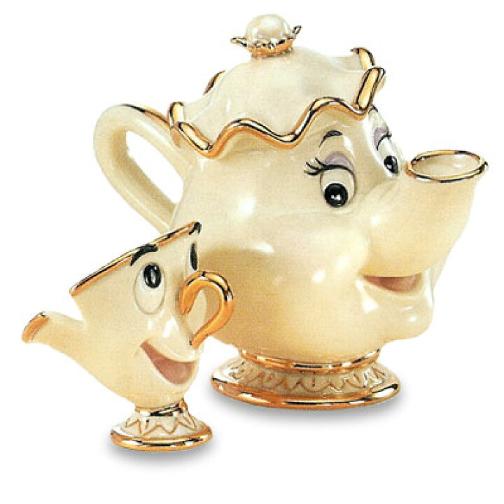 楽天市場】レノックス LENOX 美女と野獣 Mrs．Potts＆Chip ミスポット 