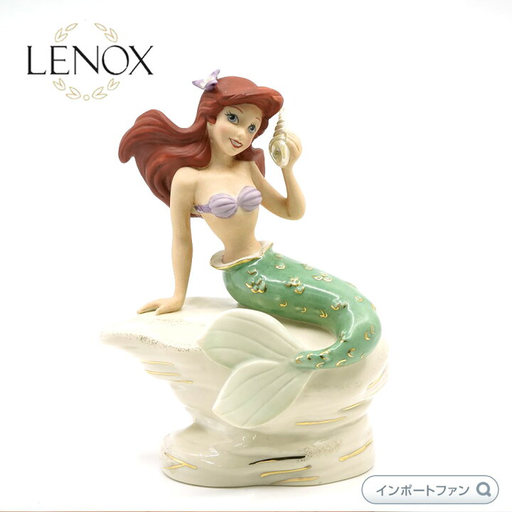 楽天市場】レノックス LENOX リトルマーメイド Ariel LITTLE MERMAID 