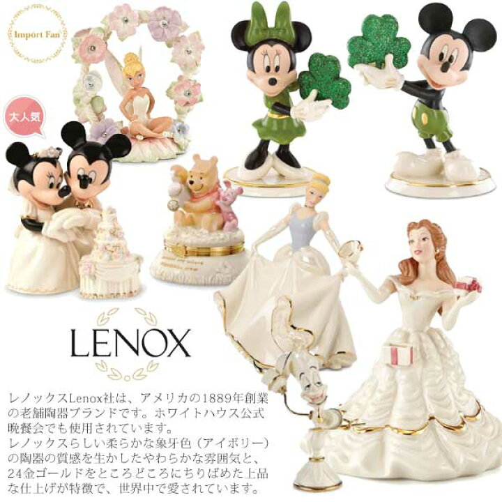 楽天市場 レノックス 白雪姫の歌 Snow White S Song ディズニー 白雪姫 ギフト プレゼント Import Fan