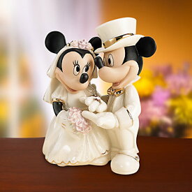 レノックス ミッキー ミニー 夢の結婚式 ドリームウェディング LENOX Dream Wedding 6130785 ディズニー ミッキーマウス ミニーマウス ギフト プレゼント □