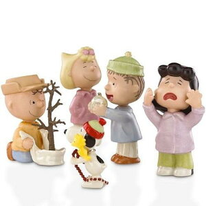 mbNX LENOX `[[EuEƃXk[s[̃NX}X 5_Zbg 818358 That's What Christmas Is All About Charlie Brown, 5 Piece Set Xk[s[ Mtg v[g
