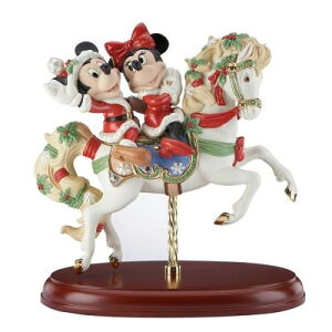 mbNX ~bL[~j[ NX}X [S[h LENOX Disney Mickey's Christmas Carousel Horse fBYj[ ~bL[}EX ~j[}EX Mtg v[g y|Cgő47{I}