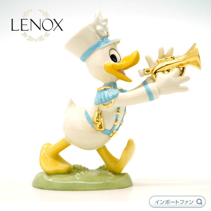 楽天市場 レノックス ディズニー ドナルド ドナルドダック バンド リーダー マーチングバンド Lenox Disney S Band Leader Donald Duck ギフト プレゼント Import Fan