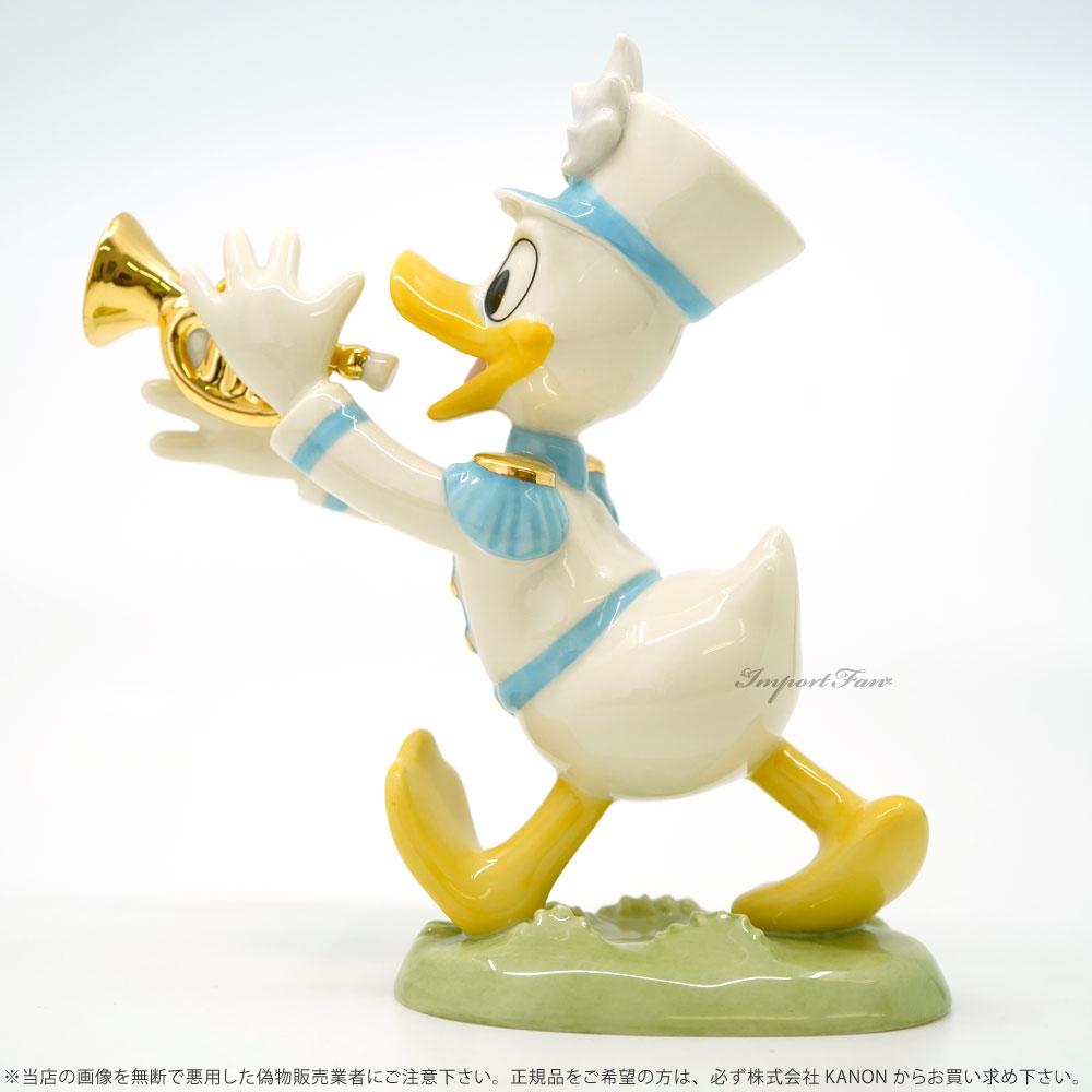 レノックス ディズニー ドナルド ドナルドダック バンド リーダー 843559 マーチングバンド LENOX Disney's Band  Leader Donald Duck ギフト プレゼント □ | Import Fan