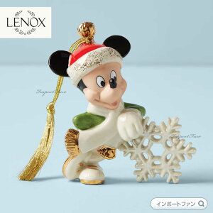 mbNX ~bL[ Xm[t[N ̌ I[ig LENOX Disney Mickey Snowflake Ornament 878934 y|Cgő47{IubNtCf[ Z[z