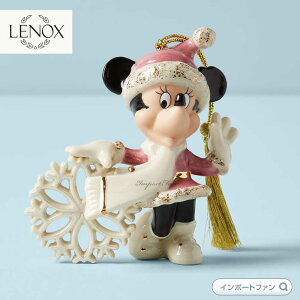 mbNX ~j[ Xm[t[N ̌ I[ig LENOX Disney Minnie Snowflake Ornament 878935 