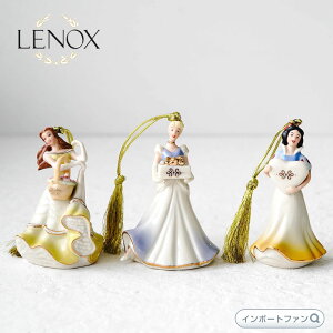 mbNX fBYj[ vZX Vf x P ~j I[ig 3_Zbg LENOX Disney Princess Mini Ornament Set of 3 890849 
