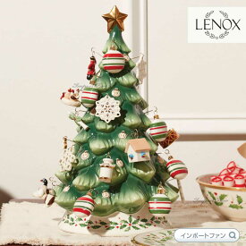 レノックス アドベント カレンダー ツリー本体とミニオーナメント25個付 Lenox Treasured Traditions Advent Calendar Tree, Ornament Set 893625 □