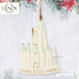 LENOX mbNX fBYj[ Vf 2018~2025N NオIׂ I[ig Disney Cinderella Castle Ornament 894431 