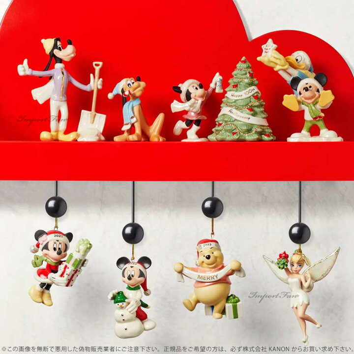 楽天市場】LENOX レノックス クリスマス ディズニーミッキーと雪だるま  
