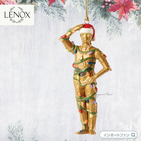 LENOX レノックス スターウォーズ C-3PO ドロイド オーナメント Disney Star Wars C-3PO Ornament 894898 □