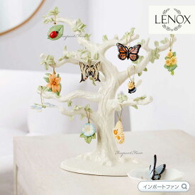 レノックス バタフライ メドウ ミニ オーナメント 10個セット オーナメントツリー用 Lenox Ornament Trees Butterfly Meadow Tree Ornaments Set of 10 894959 □