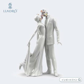 リヤドロ LOVE 愛 芽ばえる 夫婦 カップル 男性 女性 花 結婚 ウェディング 01007231 LLADRO Love I □