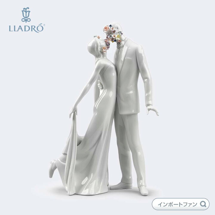 楽天市場】リヤドロ LOVE 愛 芽ばえる 夫婦 カップル 男性 女性 花 