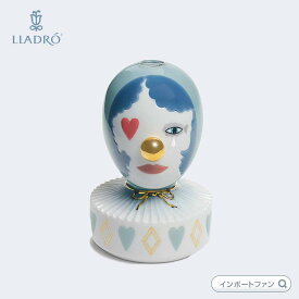 リヤドロ 花の精 III 一輪挿し 花瓶 ピエロ ファンタジー 01007265 LLADRO The Masquerade III Bud Vase □